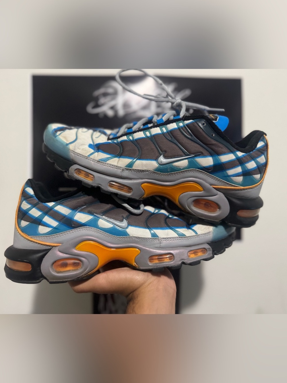 Nike Air Max plus Premium Deluxe PRM TN blue size 11.5
